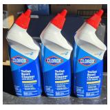 3  Bottles Clorox Toilet Bowl Cleaner