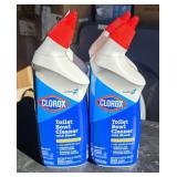 2Lots of 2 Bottles Clorox Toilet Bowl Cleaner
