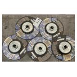 5 Norton right cut 4 1/2ï¿½ x .045ï¿½x5/8ï¿½