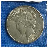 1923 S Peace Silver $1 Dollar Coin