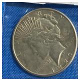 1923 S Peace Silver $1 Dollar Coin