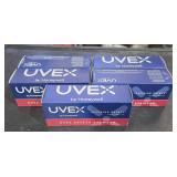 5 UVEX safety eyewear