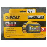 DeWalt 20v 60v Flex Volt Lithium Ion Battery
