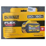 DeWalt 20v 60v Flex Volt Lithium Ion Battery