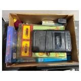 VHS and cassette recorder with cassette