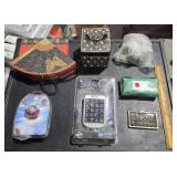 Bag of Paper Clips, Asian Box w/ Cards & Envevope