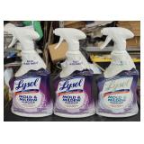 3 Lysol mold and mildew remover