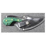 Pakistan "The Snook" Knife w/ Box and Sheath 7.5"L