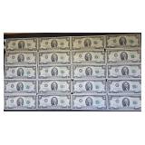 20- 1976 $2 Dollar Note