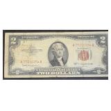 1953 C Red Seal $2 Note