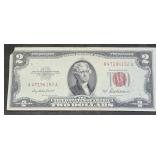 1953 A Red Seal $2 Note