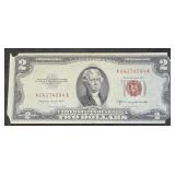 1953 B Red Seal $2 Note
