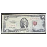 1953 A Red Seal $2 Note