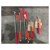 Inspection mirror and magnets