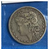 1881 P Morgan Silver $1 Dollar Coin
