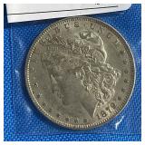 1879 P Morgan Silver $1 Dollar Coin