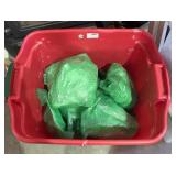 Bin w/ Wrapped Dishes Misc Pieces Fine China by
