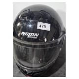 Nolan brand black full face helmet