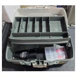 Plano Fishing Tackle Box  w/ Some Supplies