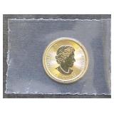 1- .999 Fine Gold 1/4oz  2016 Canada Gyrfalcon