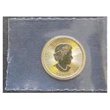 1- .999 Fine Gold 1/4oz  2016 Canada Gyrfalcon