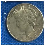 1923 S Peace Silver $1 Dollar Coin