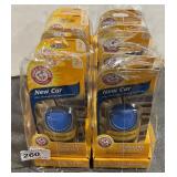 2 Arm & Hammer "New Car" Air Freshener  5 Pks ea