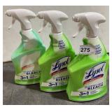 3 Bottles Lysol All Purpose Cleaner