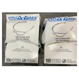 2 lens cleaning wipes