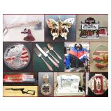 Sterling Silver, BB Guns, New Knives, Sports Card and Collectibles