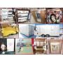 Storage Containers, Trailer, Furniture, Barbies and Collectibles