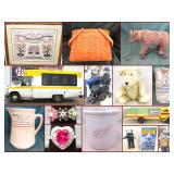 2017 Ford E350 Shuttle Bus, Electric Wheel Chair, Pottery, Jewelry and Antiques