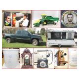 2003 Chevy Pickup, Camper, Coins, Tokens, Toys, BB Guns and Antiques