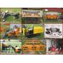 August Mini Skid Steer, Attachments, Machinery and Tools