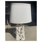 17ï¿½ Vintage Porcelain Made In Japan Lamp