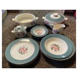 15 Pc Set Empire Green Pattern By International