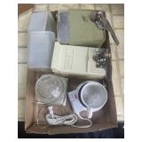 Tray Lot Of Assorted Items Including Electric Can