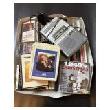 Assorted Cassettes & Portable Recorder/Cassette