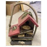 Handcrafted Wooden Birdhouse