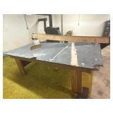 Pool Table(Needs Repair), Pool Balls, Pool Sticks