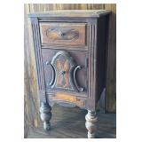 Vintage Nightstand 27 1/2ï¿½ x 13ï¿½ x 13ï¿½