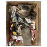 Tray Lot Of Assorted Hardware As Pictured