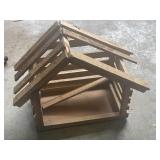 12ï¿½ Wooden Unfinished Birdhouse