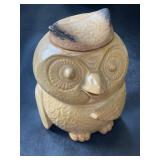 Vintage McCoy Pottery Owl #204 Cookie Jar