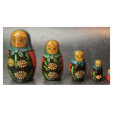 Hand Painted Russian Nesting Dolls