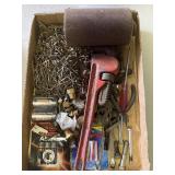 Nails, Pipe Wrench & More