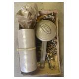 Tray Lot Of Assorted Items Including Ford Hub