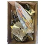 Tray Lot Of Assorted Items Including B&D Saw