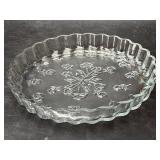 Glass Quiche Tart Savanna Bake Dish Clear Oven