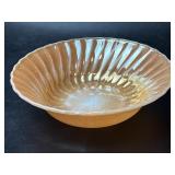 Anchor Hocking Fire King Peach Lustre Swirl 8